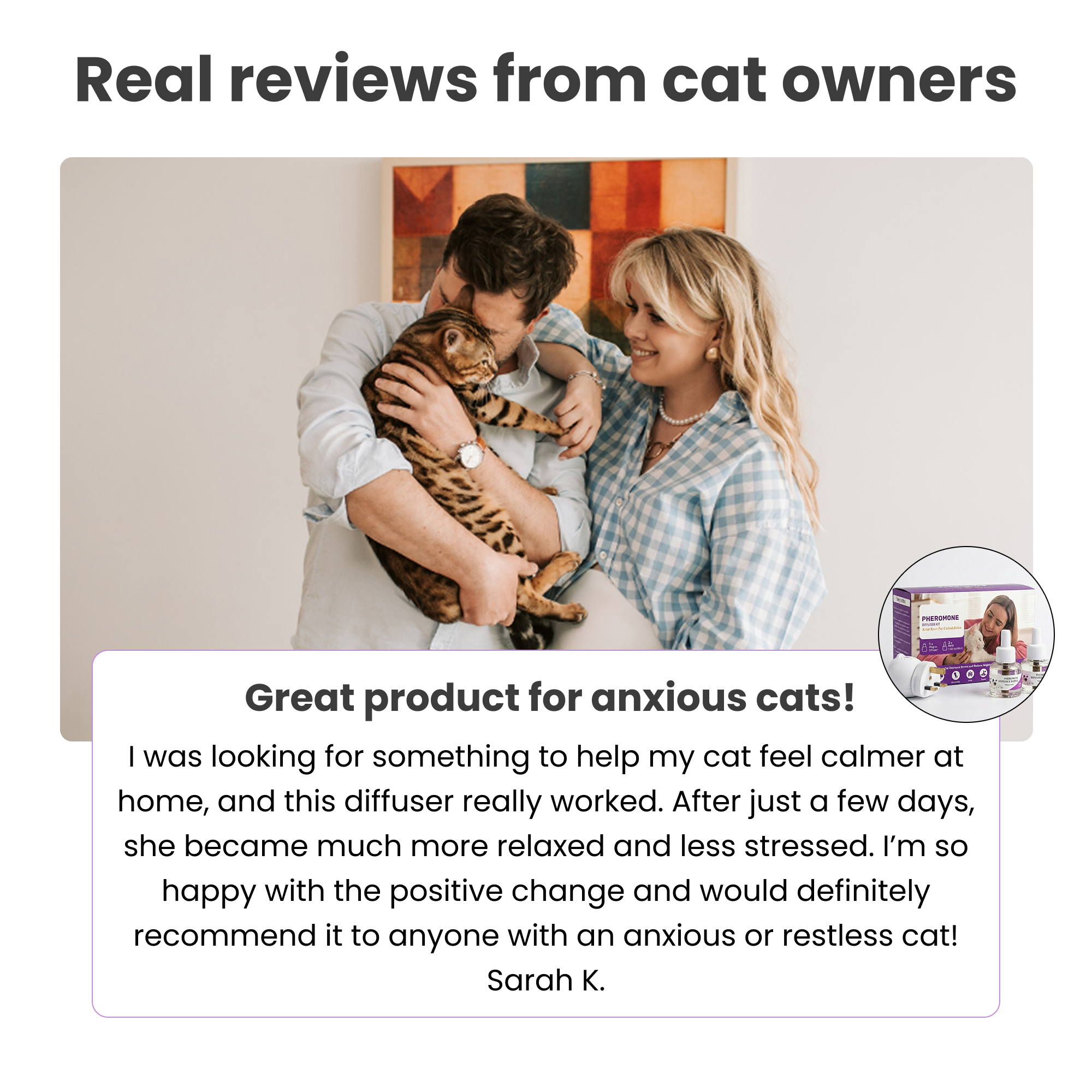 Cats Calming Diffuser Set